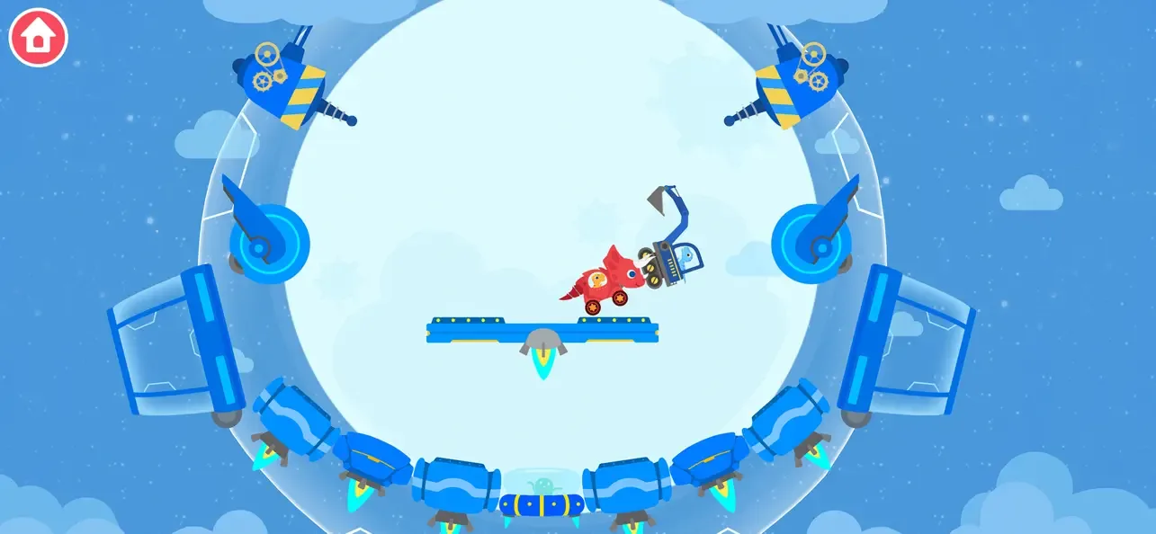 Dinosaur Smash Car Games screenshot 1
