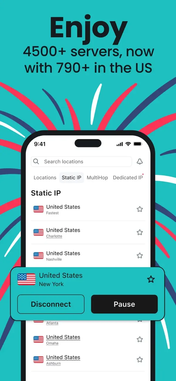 Surfshark VPN: Fast VPN App screenshot 3