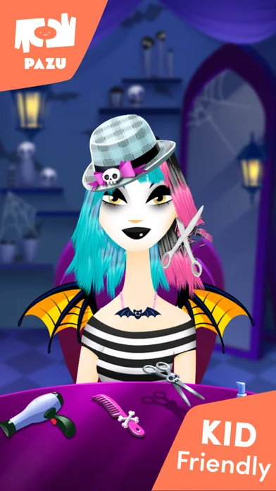 Girls Hair Salon Monsters screenshot 2