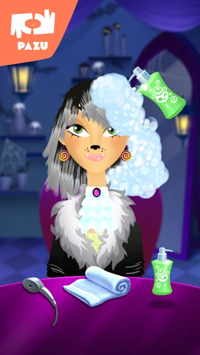 Girls Hair Salon Monsters screenshot 3