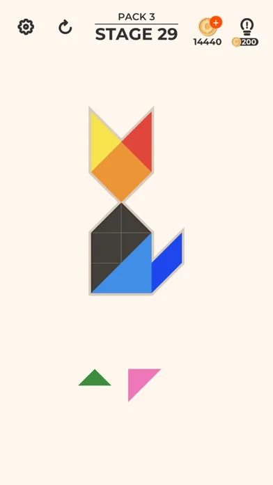 ZEN Block™-tangram puzzle game screenshot 3