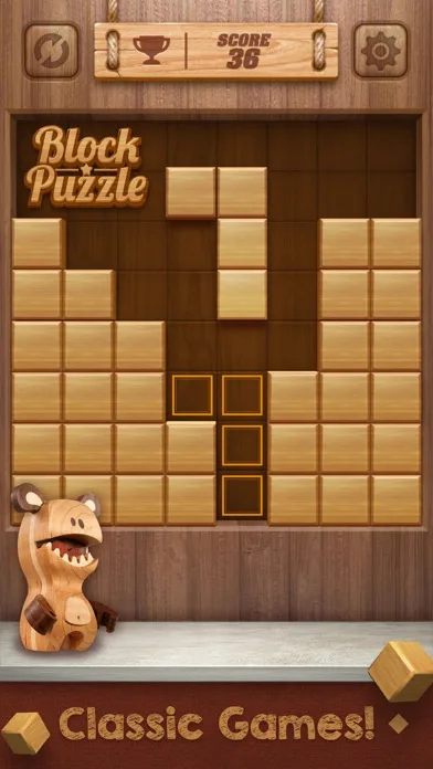 Wood Cube Puzzle screenshot 1