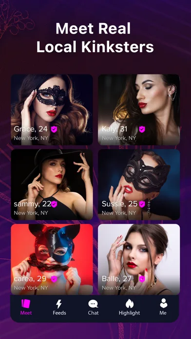 Kinkoo: Kink, Fet BDSM Dating screenshot 2
