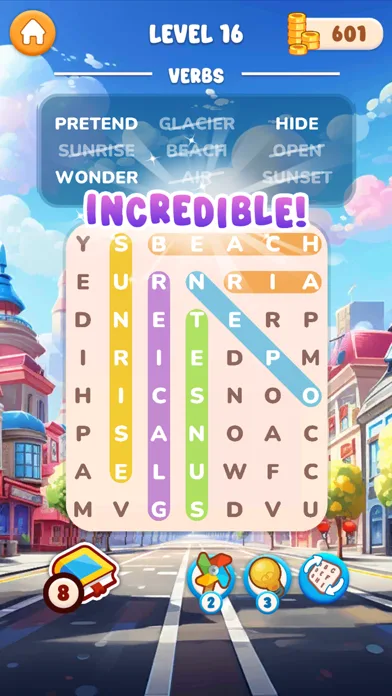 Word Search - English screenshot 1