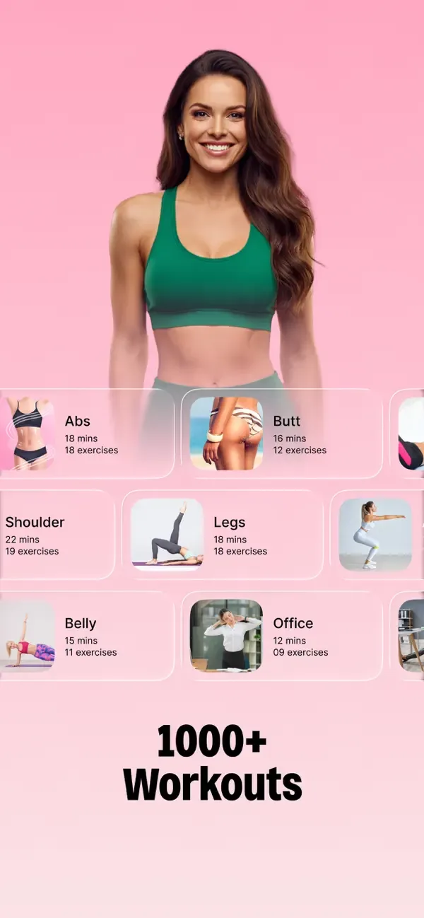 Female Fitness - Home Workout screenshot 4