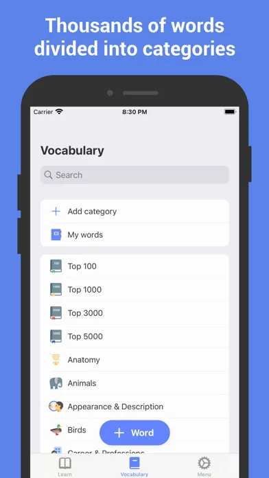 Learn Spanish with flashcards! screenshot 2