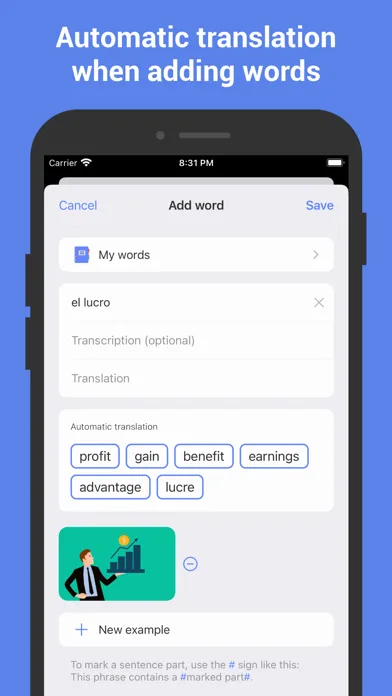 Learn Spanish with flashcards! screenshot 4