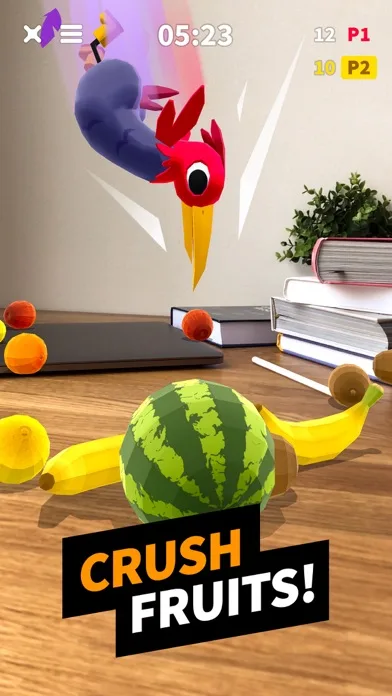 Flippy Friends Fruit Crush AR screenshot 2