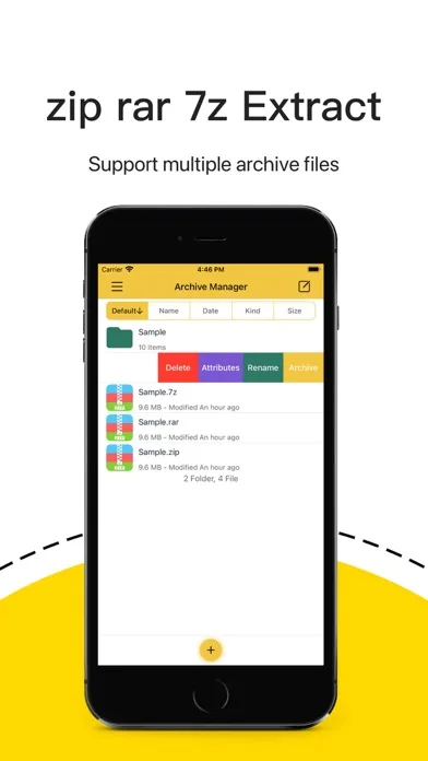Unzip – ZIP RAR 7Z Extractor screenshot 1