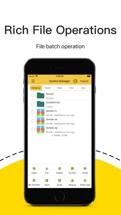 Unzip – ZIP RAR 7Z Extractor screenshot 3