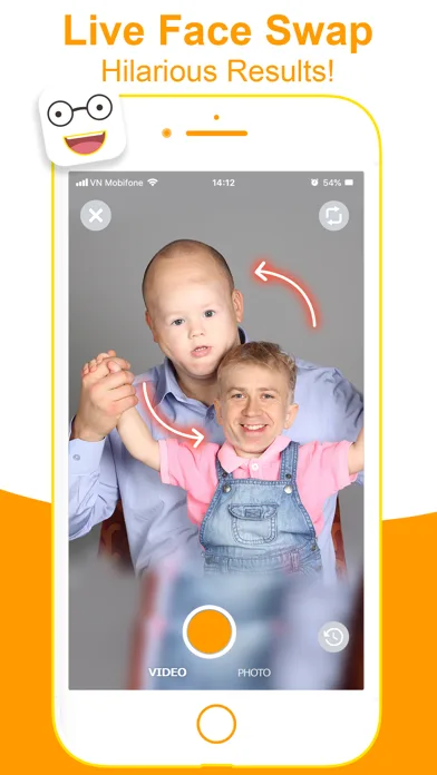 Face Swap Video: Tune Face App screenshot 2