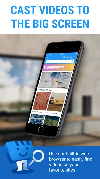 Web Video Cast | Browser to TV screenshot 1