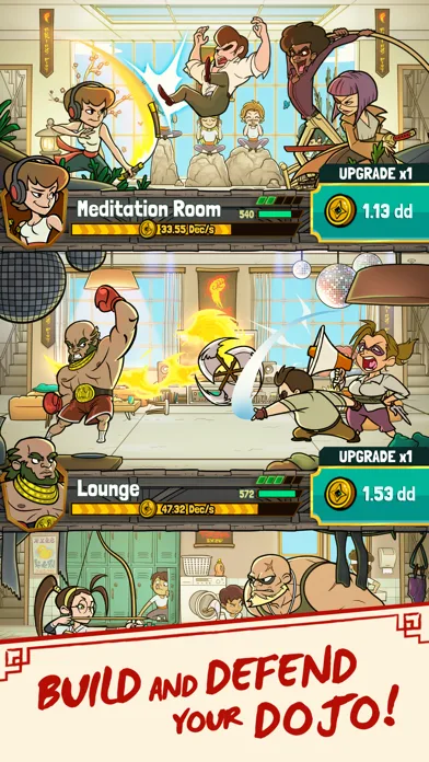 Kung Fu Clicker: Idle Dojo screenshot 1
