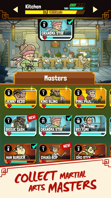 Kung Fu Clicker: Idle Dojo screenshot 3