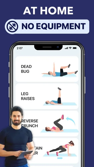 Lose Belly Fat at Home screenshot 4