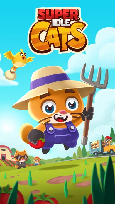 Super Idle Cats - Farm Tycoon screenshot 1