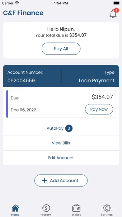 C&F Finance Mobile screenshot 1