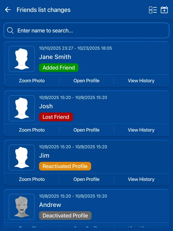 Profile Analyzer: View Stats+ screenshot 2