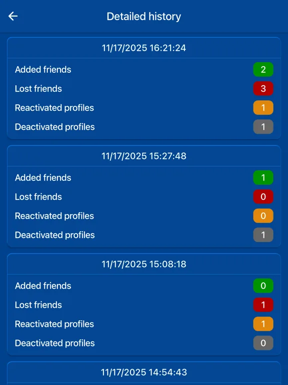 Profile Analyzer: View Stats+ screenshot 5