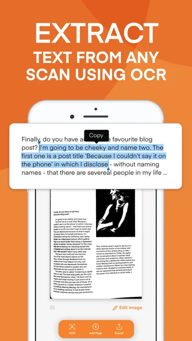 Scanner Vault: PDF & OCR Scan screenshot 4
