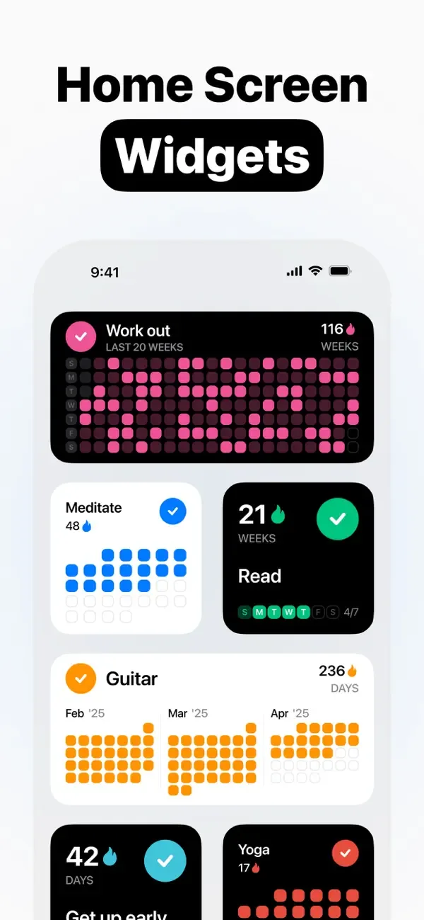 Habit Tracker - Evoday screenshot 3