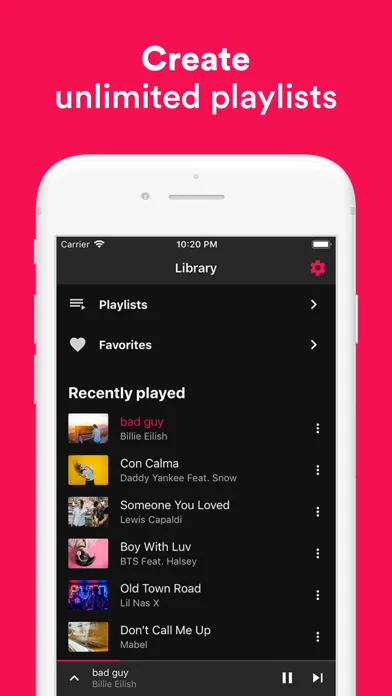 Music Player ‣ screenshot 2