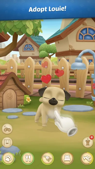 My Virtual Pet Dog: Pug Louie screenshot 1