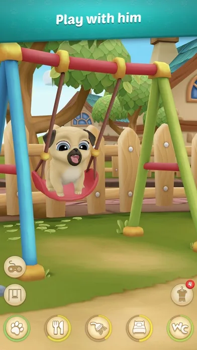 My Virtual Pet Dog: Pug Louie screenshot 2