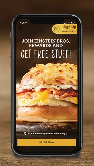 Einstein Bros Bagels screenshot 1