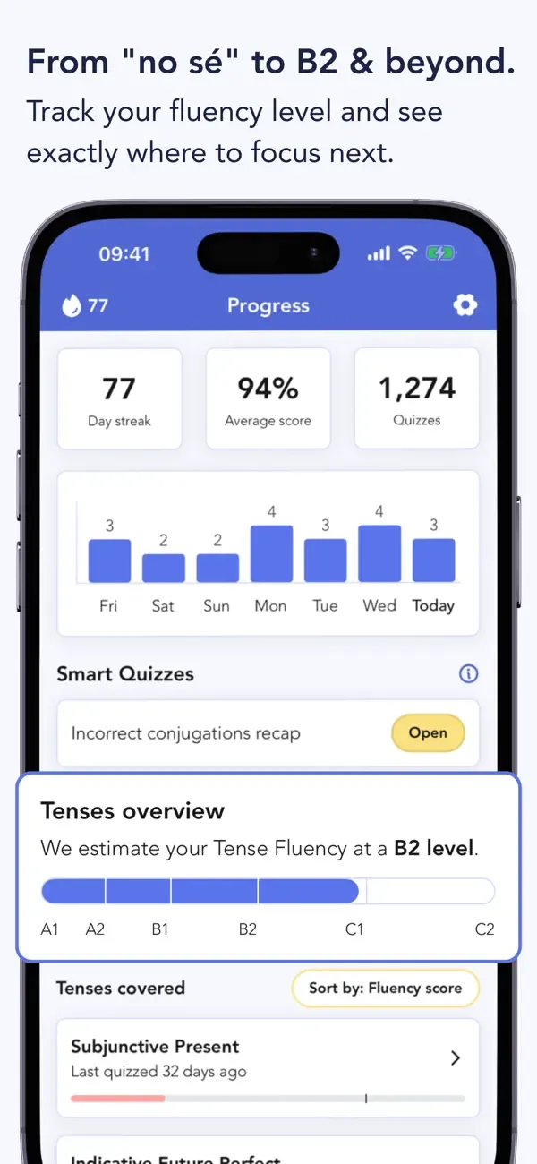 Ella Verbs: Learn Spanish screenshot 3
