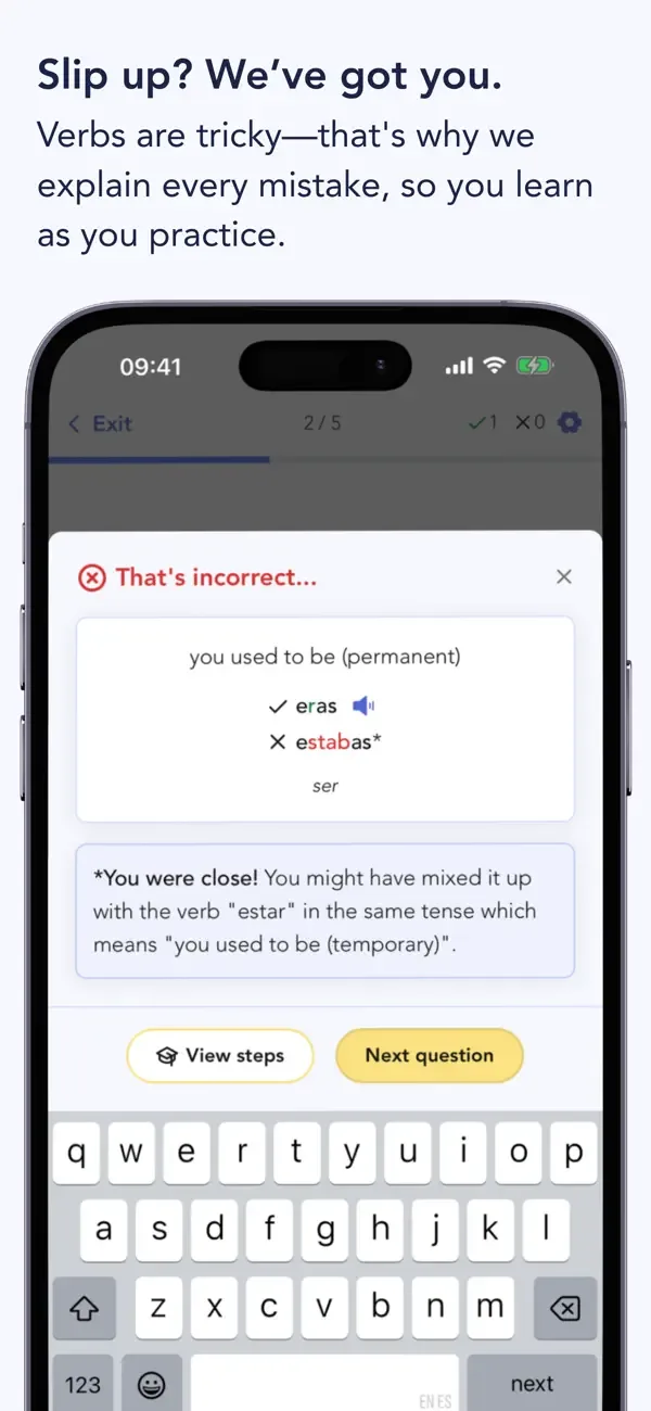 Ella Verbs: Learn Spanish screenshot 4
