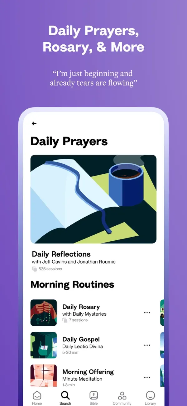 Hallow: Prayer & Meditation screenshot 3