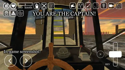 uCaptain Fishing Boat Game screenshot 1