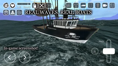 uCaptain Fishing Boat Game screenshot 2