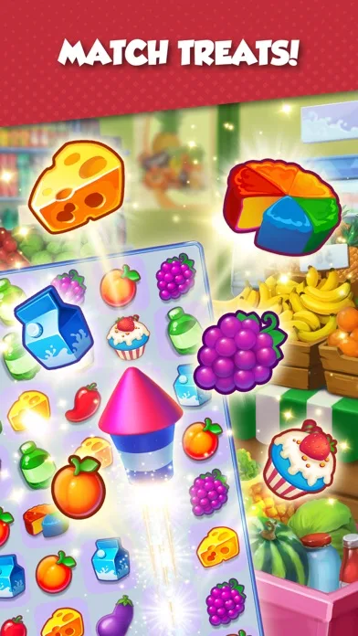 Supermarket Mania - Match 3 screenshot 1