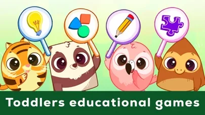 Bibi Jungle: Game for Toddlers screenshot 1