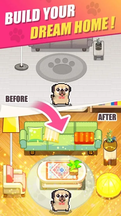 Pet Home Design & Pixel Puzzle screenshot 4