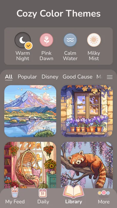 Happy Color by Numbers Game screenshot 4