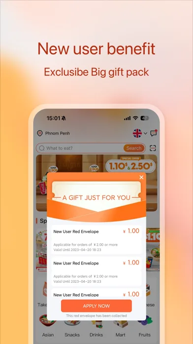 E-GetS : Food & Drink Delivery screenshot 5