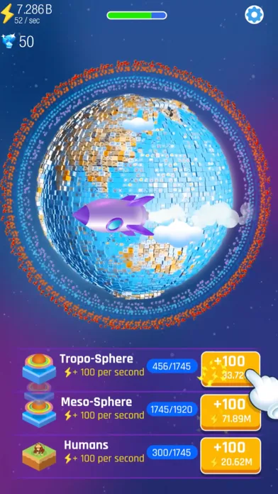 Idle World - Planet Miner screenshot 3