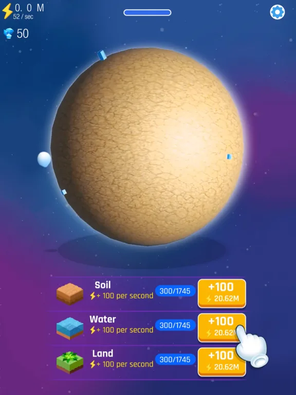 Idle World - Planet Miner screenshot 5