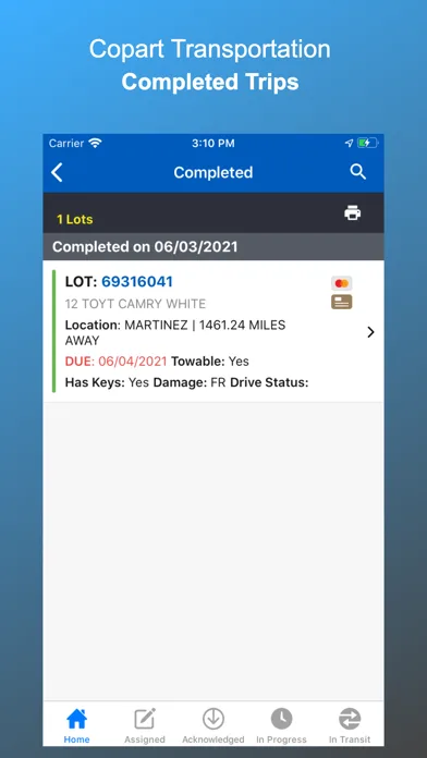 Copart Transportation screenshot 4