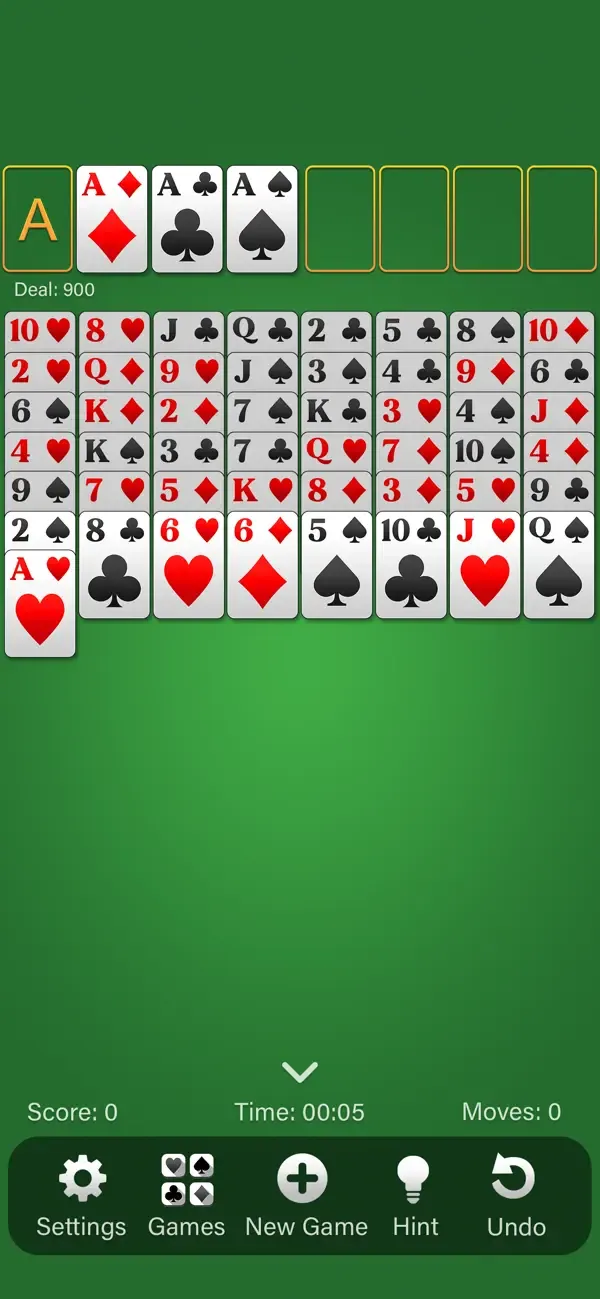 FreeCell Solitaire (Classic) screenshot 2