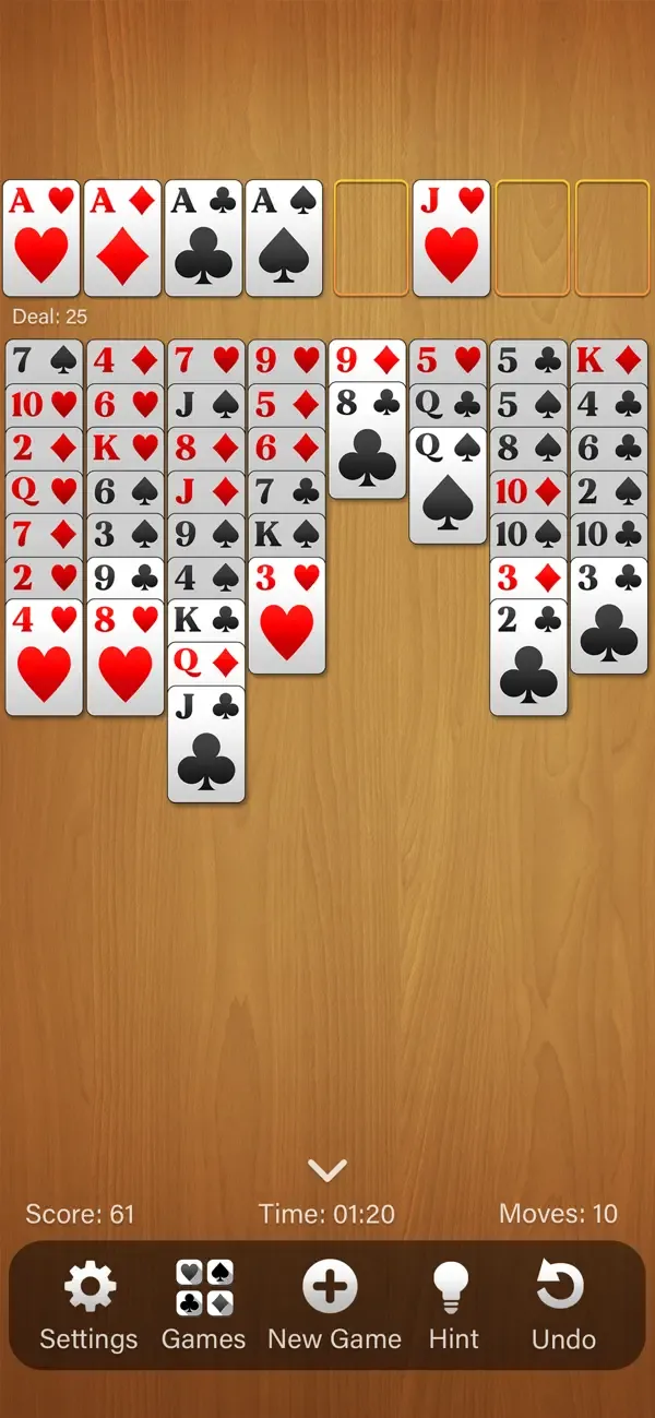 FreeCell Solitaire (Classic) screenshot 3