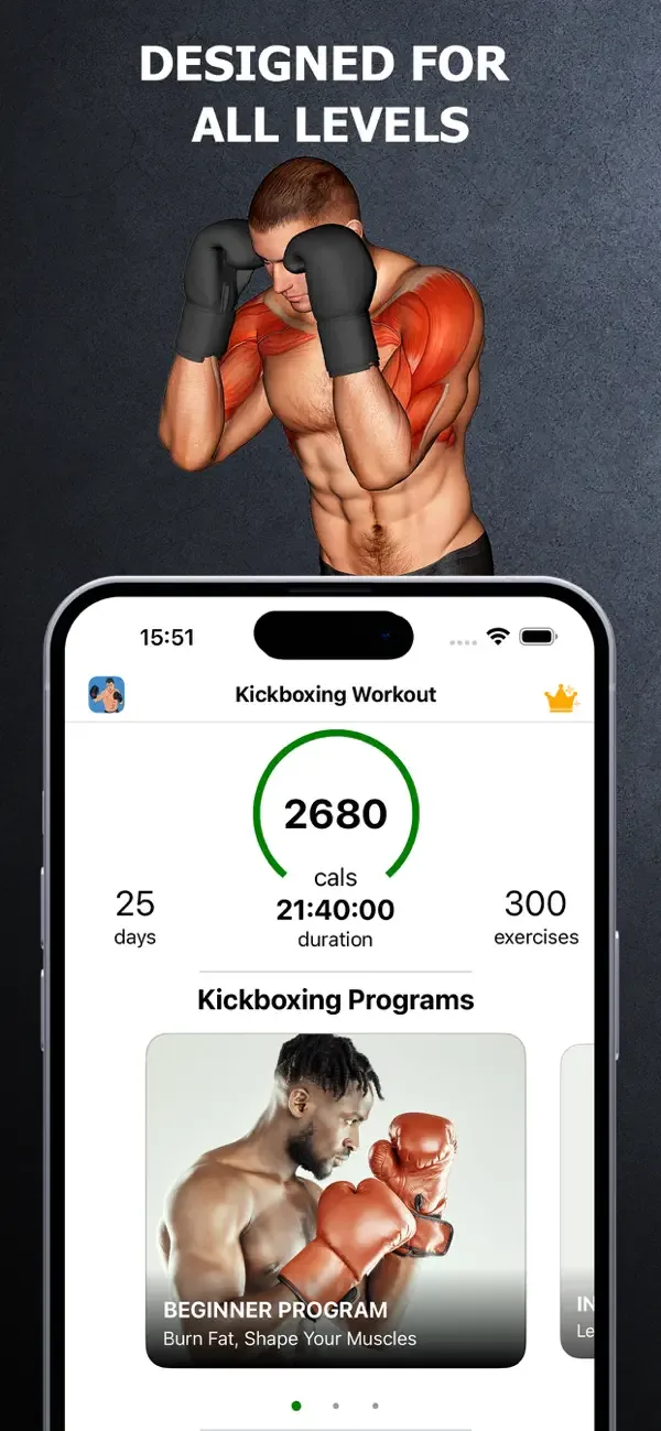 Kickboxing Fitness Training screenshot 1