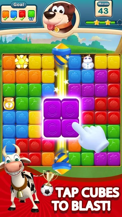 Fruits Blast - Match Cube screenshot 1
