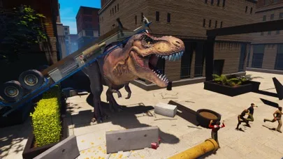 T-rex Simulator City World screenshot 2