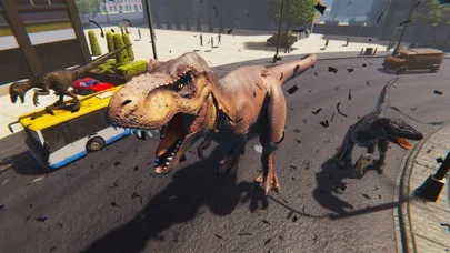 T-rex Simulator City World screenshot 3