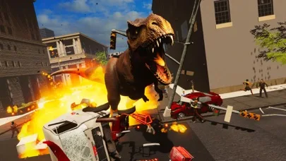 T-rex Simulator City World screenshot 4