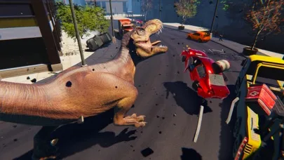 T-rex Simulator City World screenshot 5
